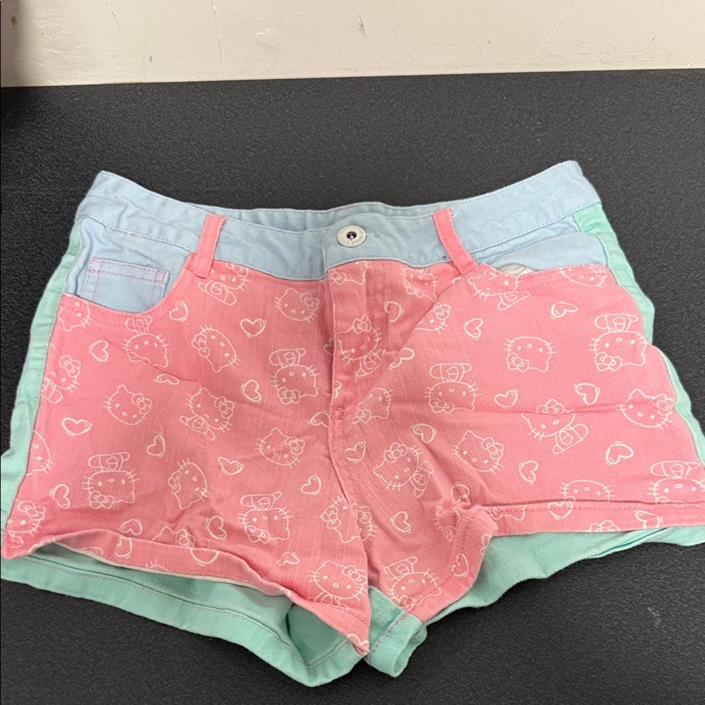 Hello Kitty Pink and Light Blue Shorts 2015